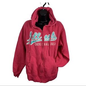 Cotton heritage pink Atlanta hoodie
